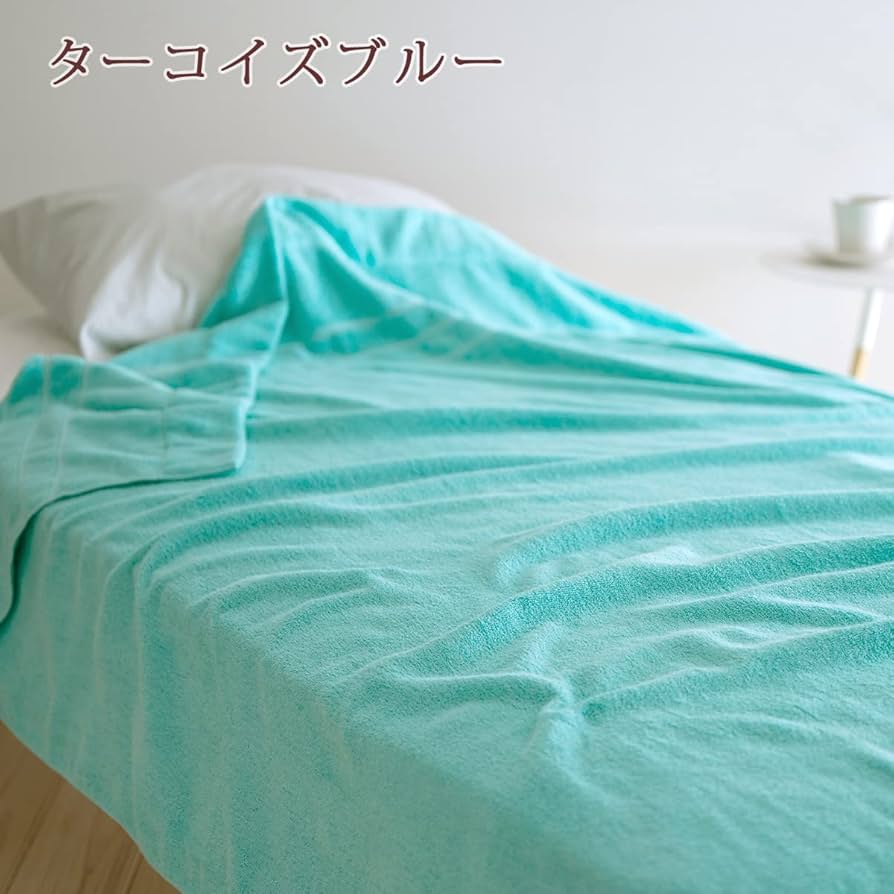 サンダーバニー　タオルケット　ブルー　新品 サンダーバニー タオルケット ブルー 新品